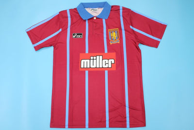 Camiseta retro de local del Aston Villa 1993/1995