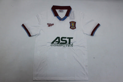 Camiseta retro de visitante del Aston Villa 1995/1996