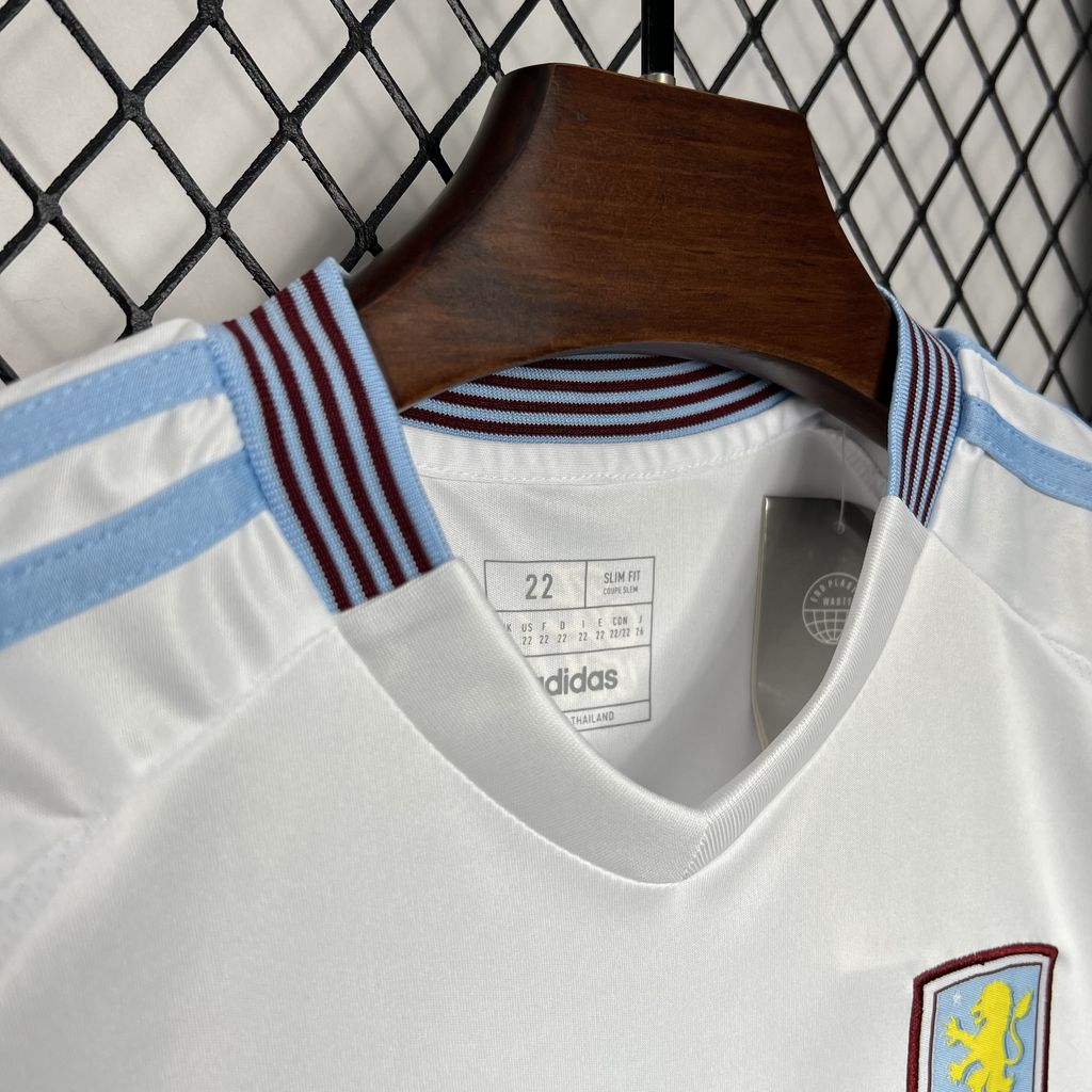 Camiseta de visitante del Aston Villa para niños 2024/2025