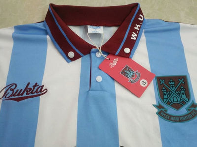 Camiseta retro de visitante del West Ham United 1991/1992