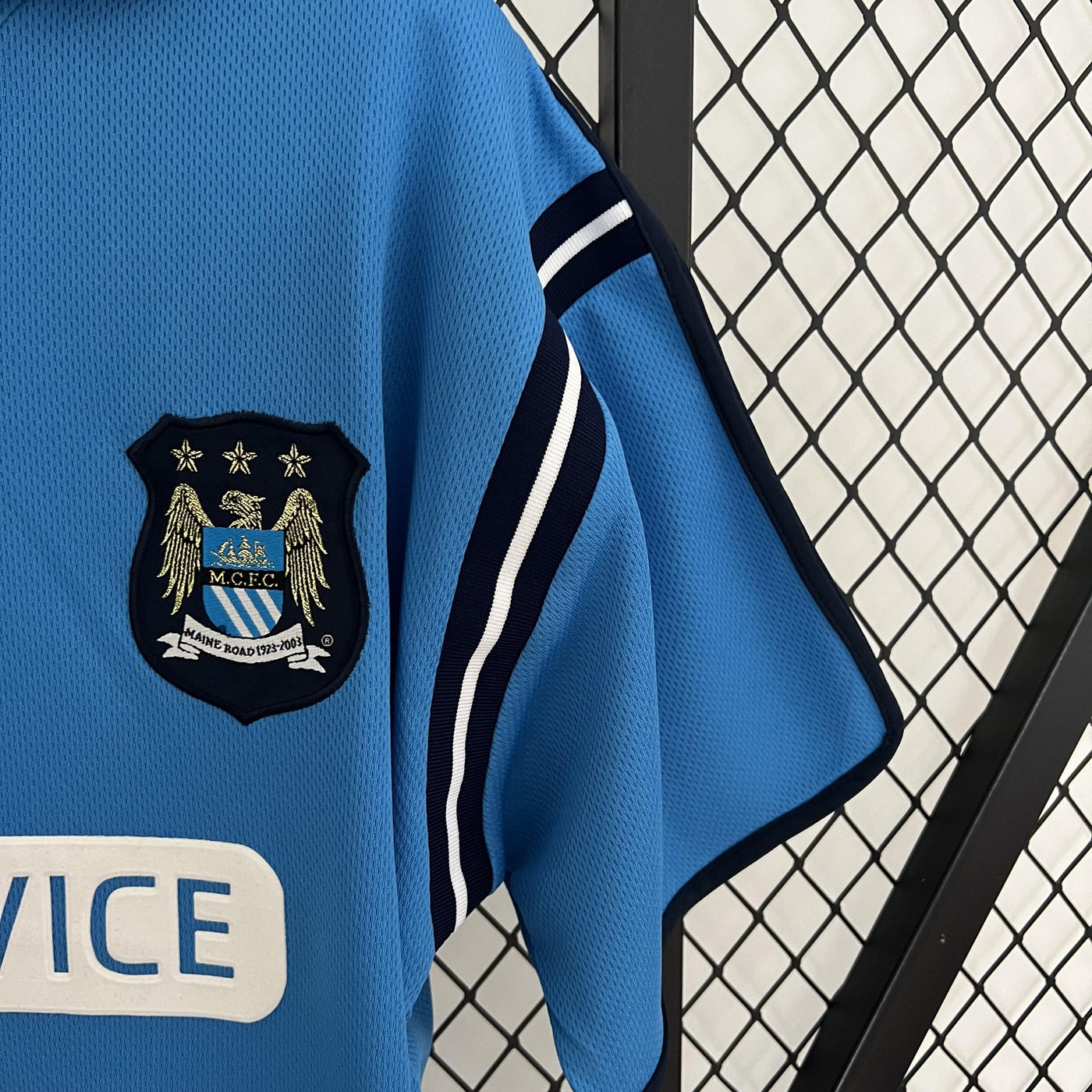 Camiseta retro local del Manchester City 2002/03