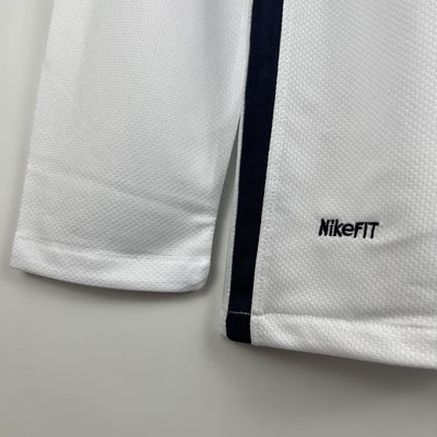 Camiseta retro del Manchester United blanca 2007/08