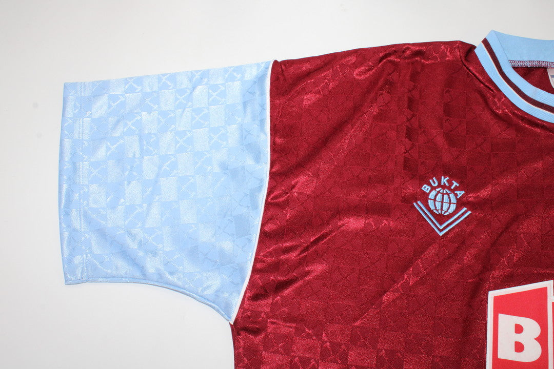 Camiseta retro de local del West Ham United 1989/1990