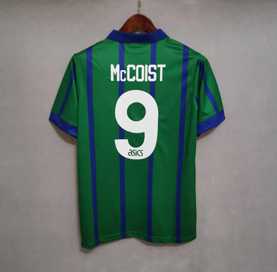 Camiseta retro de visitante del Newcastle 1993/1995