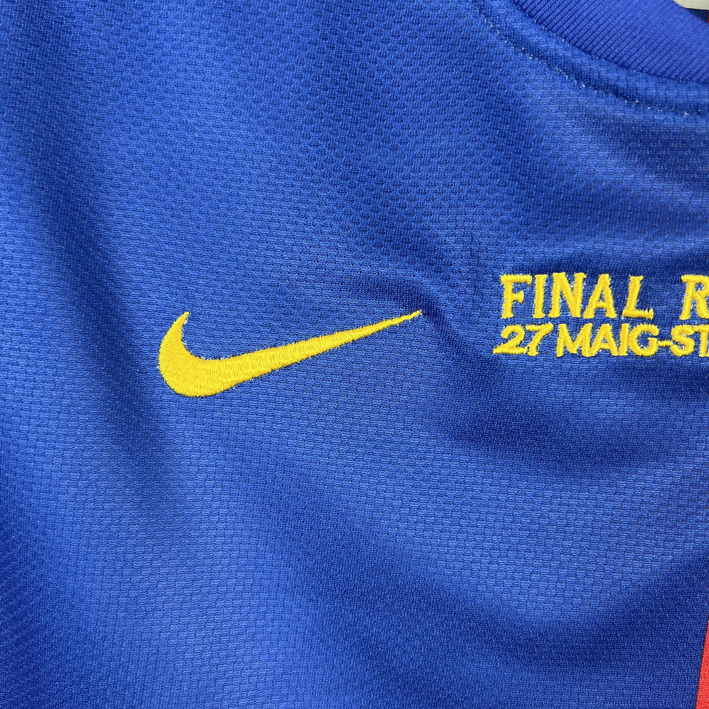 Camiseta retro local del Barcelona de la UEFA Champions League 2008/2009