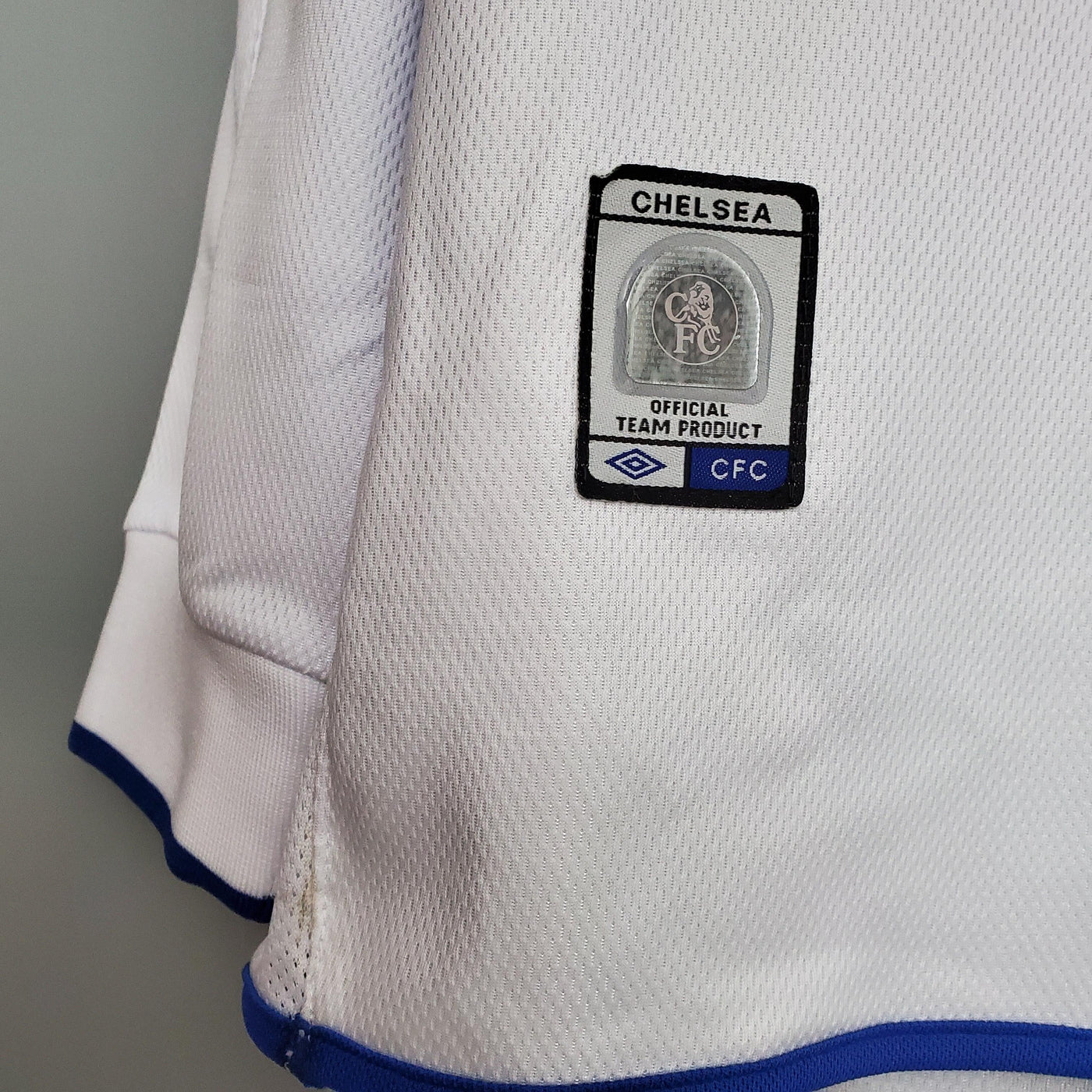 Camiseta retro visitante del Chelsea 2003/05 - Manga larga