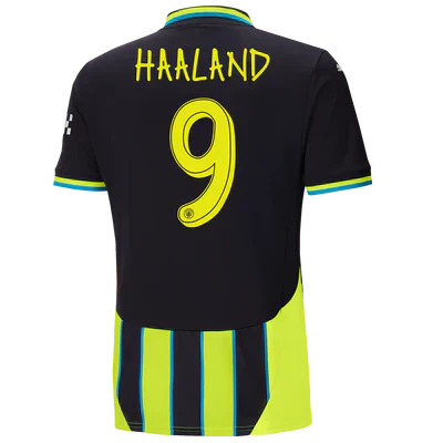 #9 Haaland Camiseta visitante Manchester City 2024/2025