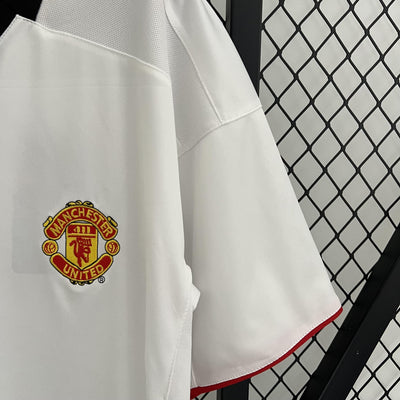 Manchester United Retro blanco 2002/03