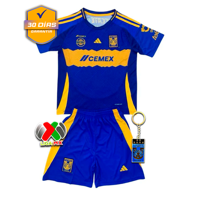 Equipación Infantil Tigres Segunda 2024/2025 