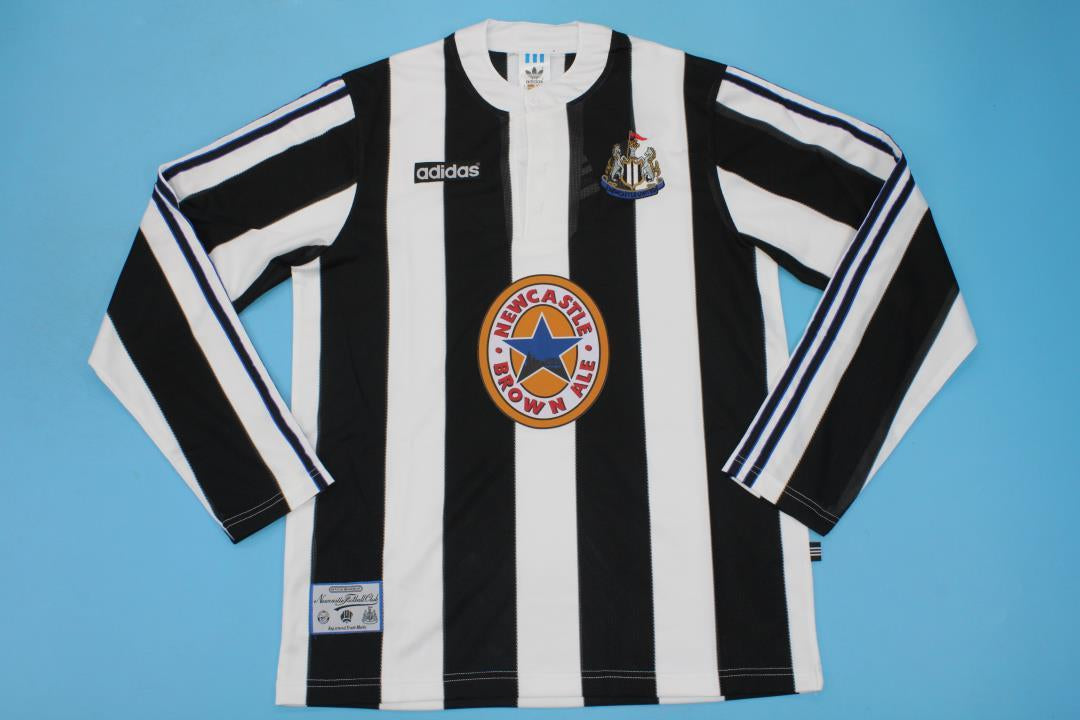 Camiseta retro local del Newcastle 1995/1997 - Manga larga