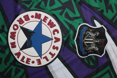 Camiseta retro local del Newcastle 1995/1996, portero, morado - Manga larga