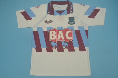 Camiseta retro de visitante del West Ham United 1991/1992 II