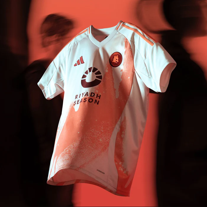 Camiseta de visitante de la AS Roma 2024/2025
