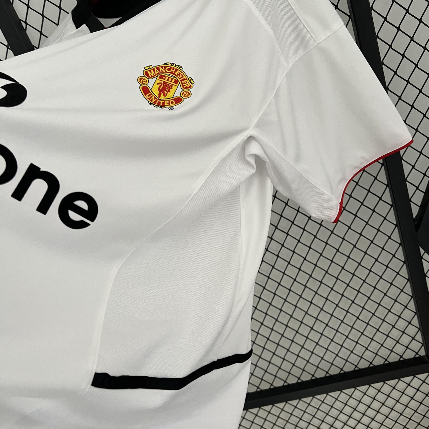 Manchester United Retro blanco 2002/03