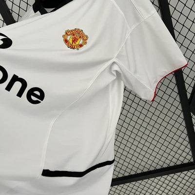 Manchester United Retro blanco 2002/03