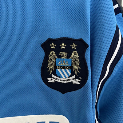 Camiseta retro local del Manchester City 2002/03