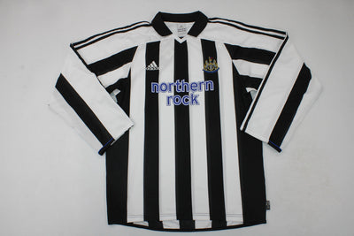 Camiseta retro local del Newcastle 2003/2005 - Manga larga