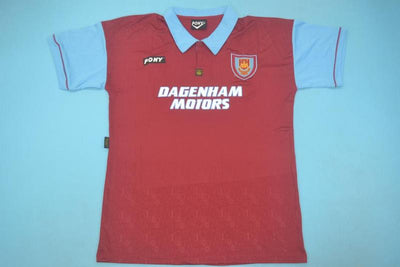 Camiseta retro de los 100 años del West Ham United