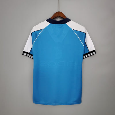Camiseta retro de visitante del Manchester City 1999/2001
