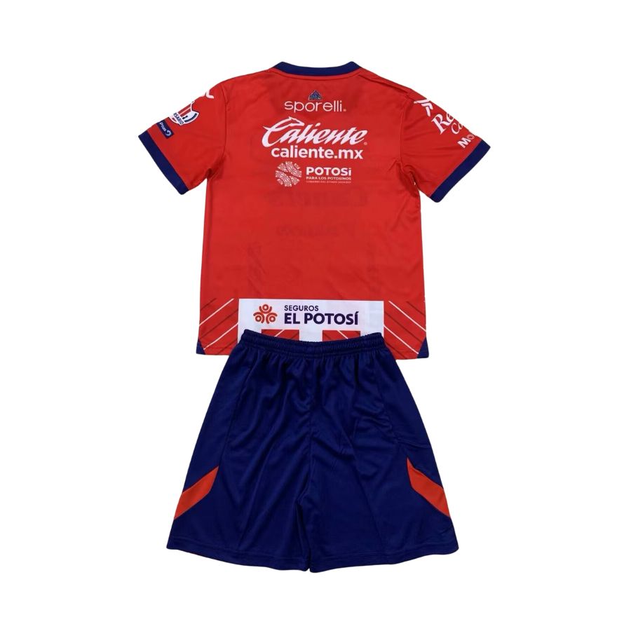 Camiseta infantil KIT Atlético San Luis Local Fan 2024/25