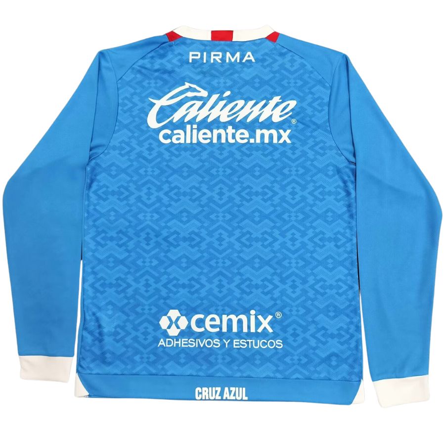 Camiseta de aficionado de manga larga de local de Cruz Azul 2024/25