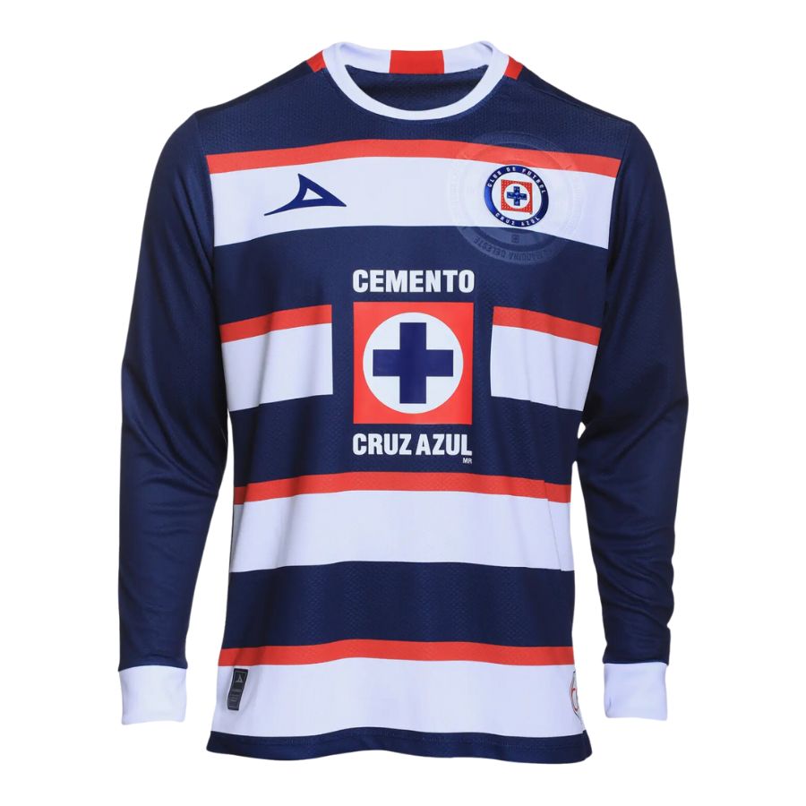 Camiseta de aficionado de manga larga de portero 2 de Cruz Azul 2024/25 