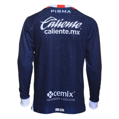 Camiseta de aficionado de manga larga de portero 2 de Cruz Azul 2024/25 