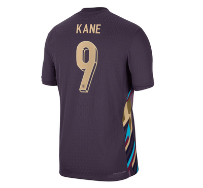 Camiseta visitante de Inglaterra KANE #9 2024/2025
