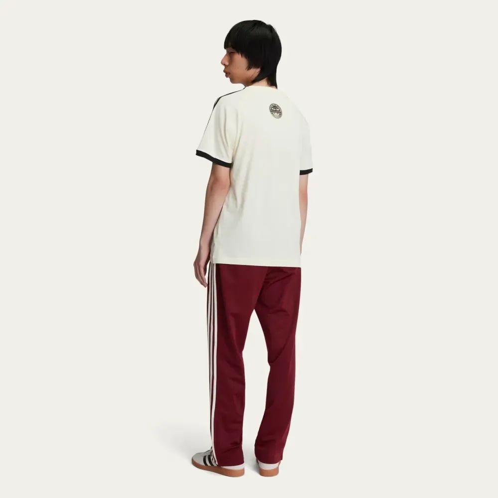 Oasis x adidas Camiseta Tour 3-Stripes Cream White