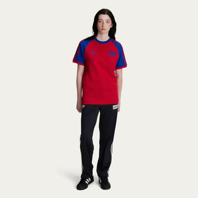 Oasis x adidas Camiseta Tour 3-Stripes Red