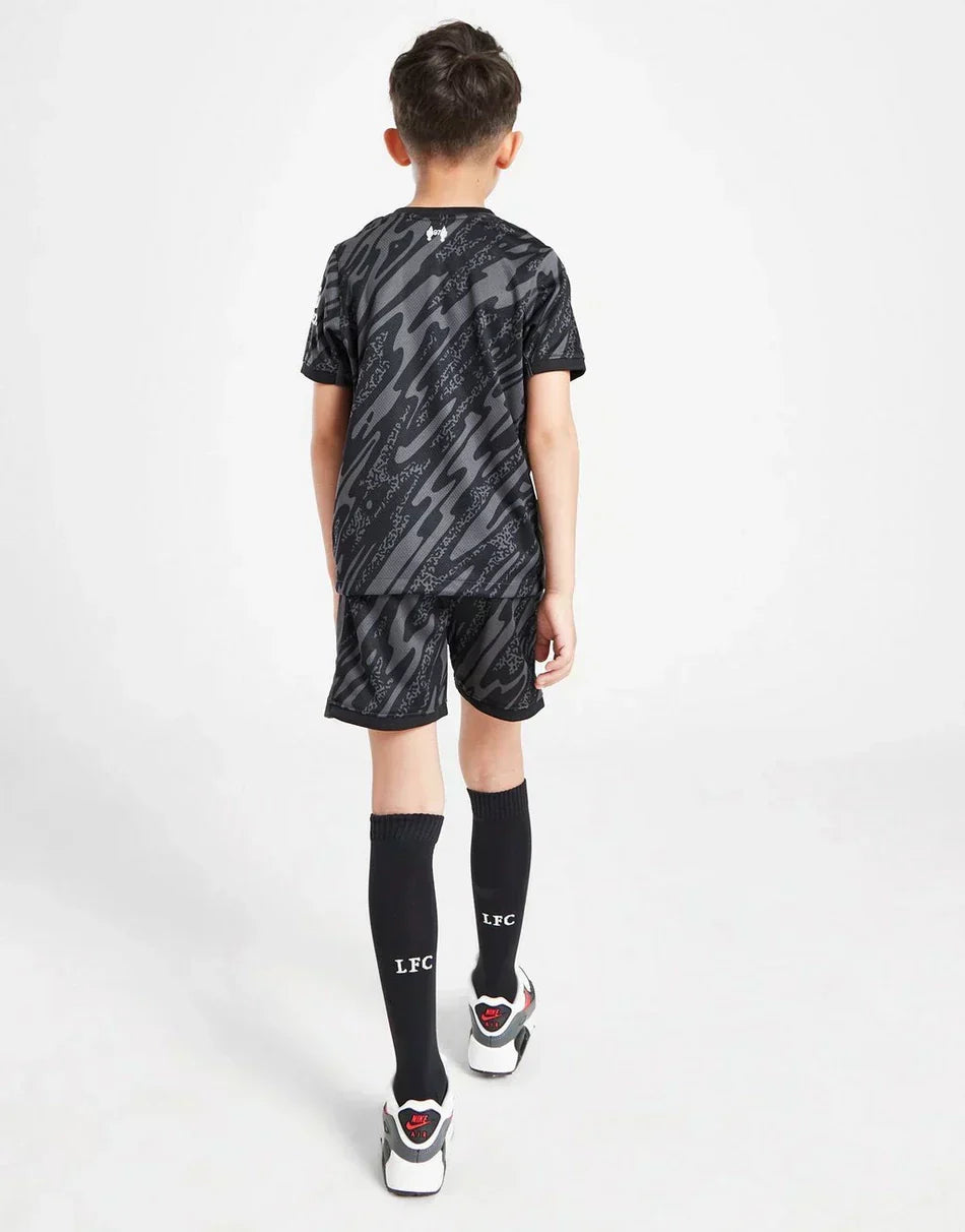 Kit de portero local del Liverpool para niños 2024/2025
