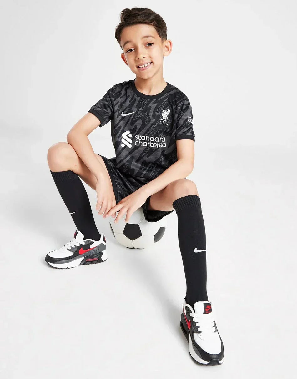 Kit de portero local del Liverpool para niños 2024/2025