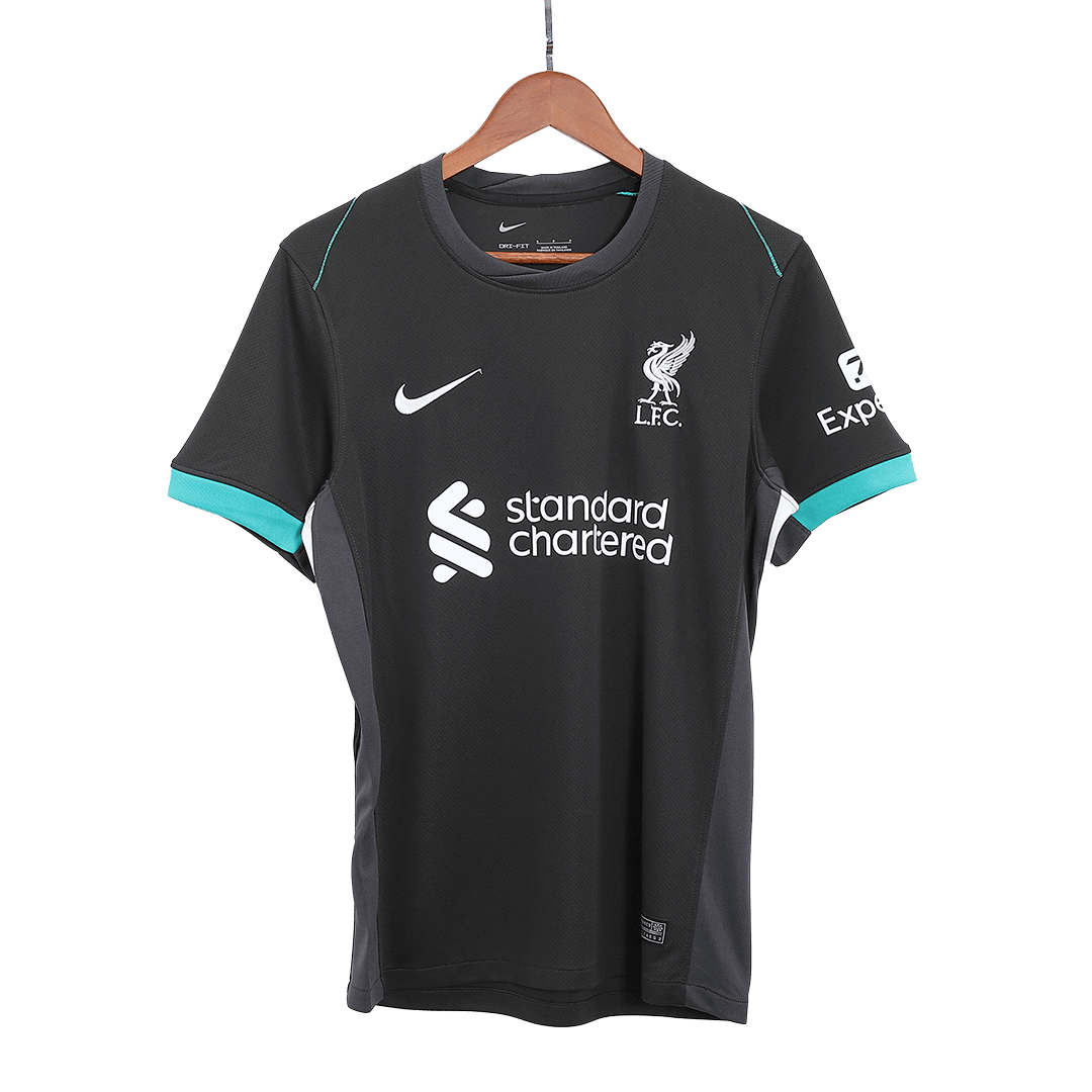 Camiseta visitante del Liverpool 2024/2025 - Negra