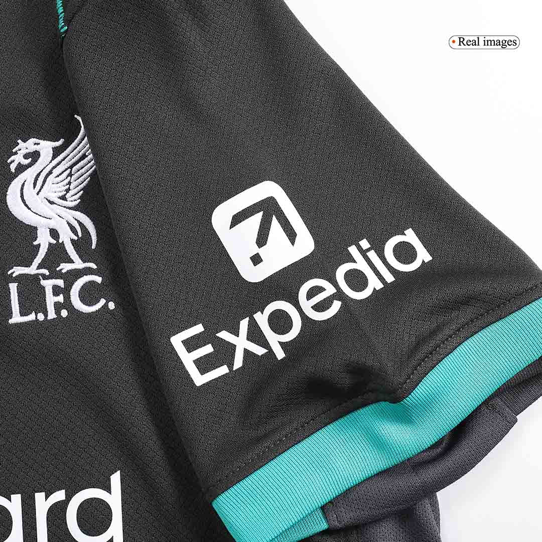 Camiseta visitante del Liverpool 2024/2025 - Negra