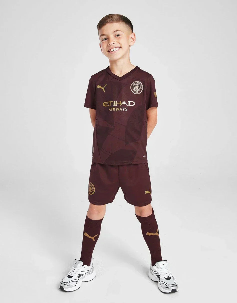 Kids Manchester City Third Kit 2024/2025