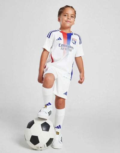 Primera equipación del Olympique Lyonnais infantil 2024/2025