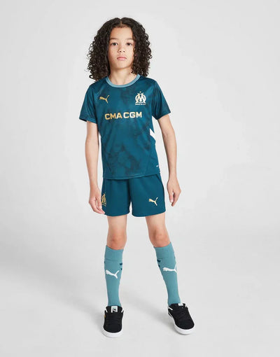Segunda equipación del Olympique de Marsella para niño 2024/2025