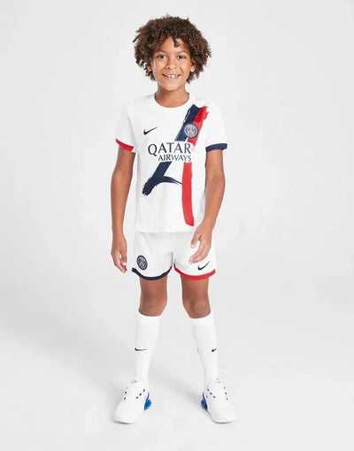 Camiseta de visitante del Paris Saint Germain para niños 2024/2025