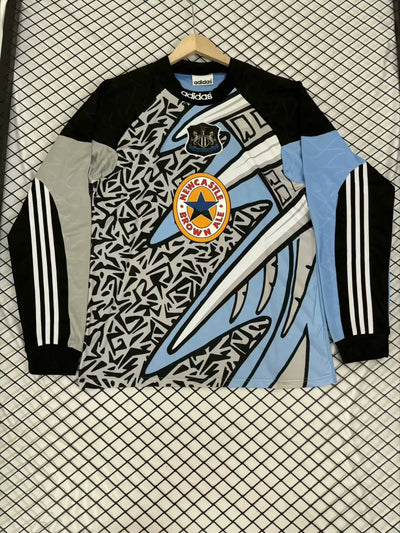 Camiseta retro local del Newcastle 1995/1996, portero (manga larga)