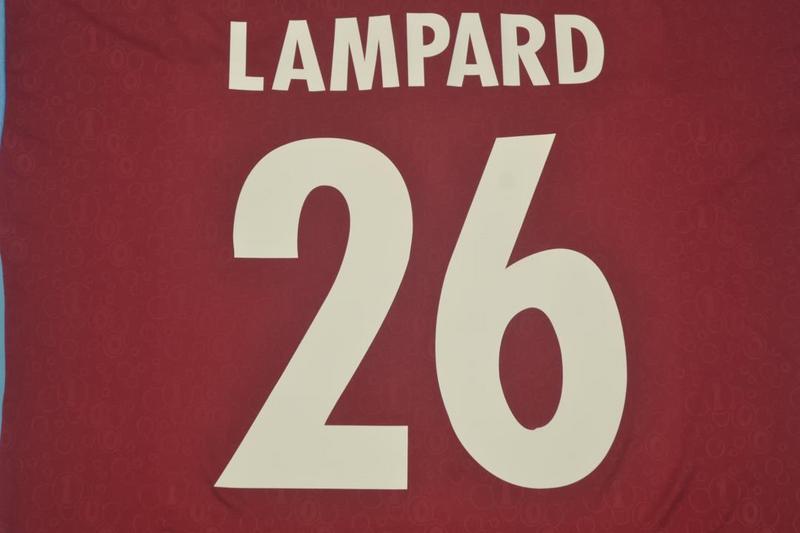 Camiseta retro de los 100 años del West Ham United