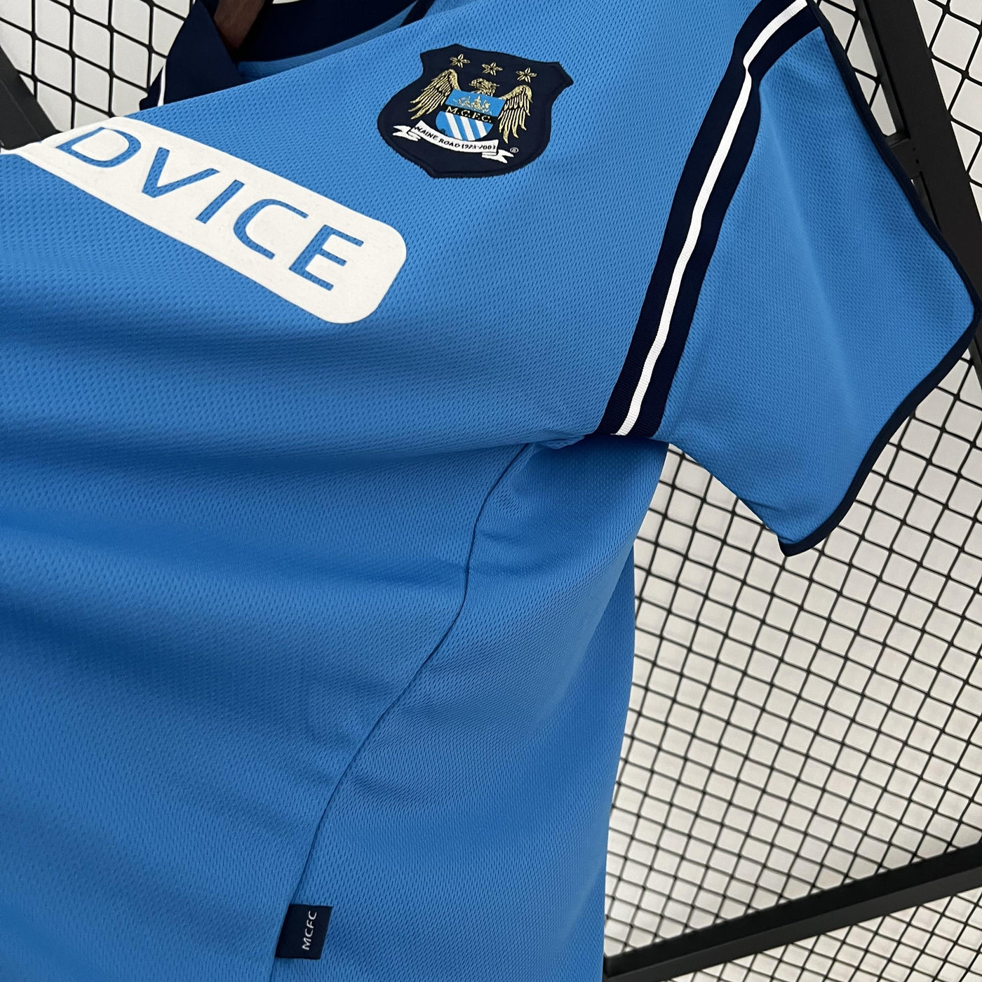 Camiseta retro local del Manchester City 2002/03