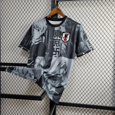 Camiseta negra de edición especial de Japón Tokio 2024