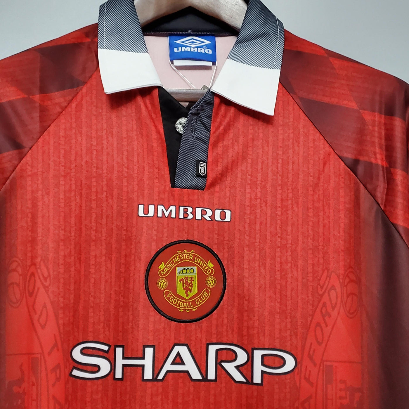 Camiseta retro local del Manchester United de 1996