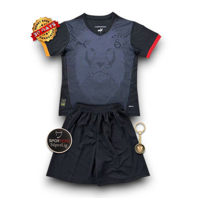 Camiseta negra del Galatasaray para niños 2025