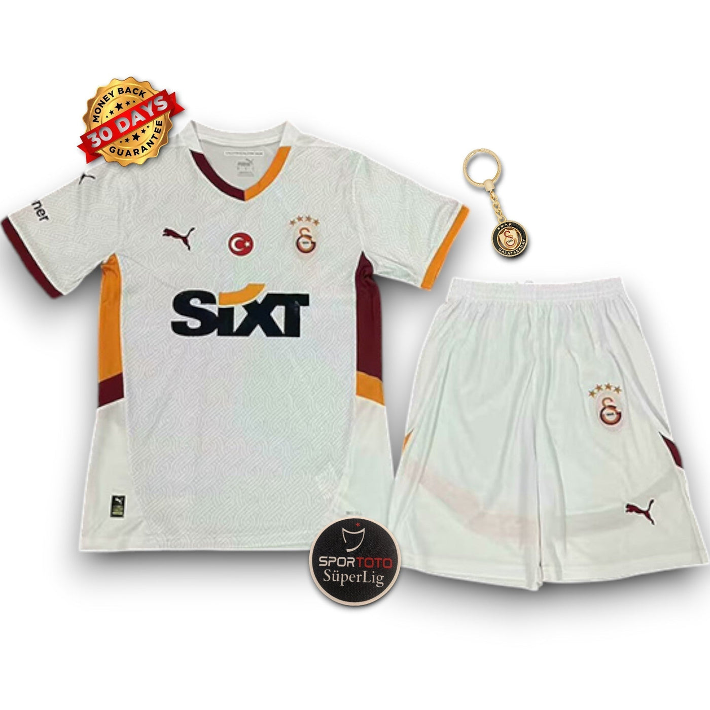 Camiseta visitante del Galatasaray para niños 2024/2025