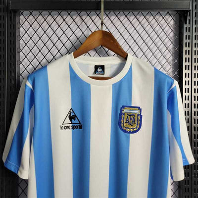 MARADONA #10 Argentina Camiseta 1986