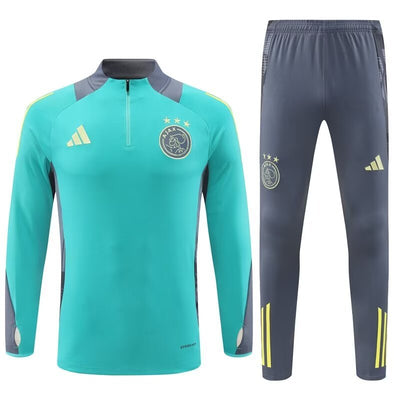 Chándal verde con media cremallera Ajax 24/25