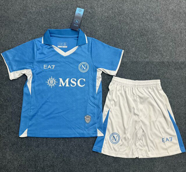 Kit local del Napoli para niños 2024/2025 