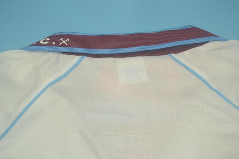 Camiseta retro de visitante del West Ham United 1991/1992 II