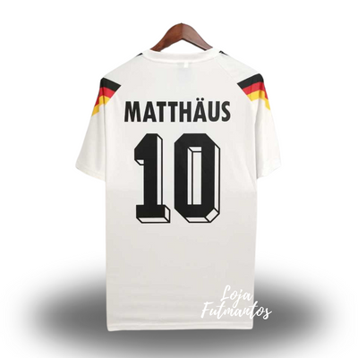 Camiseta de Alemania #10 de Matthaus 1990